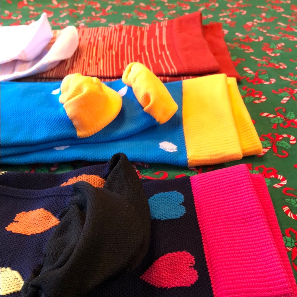 Compression Colorful Patterned Socks Set - Picture 2 of 5
